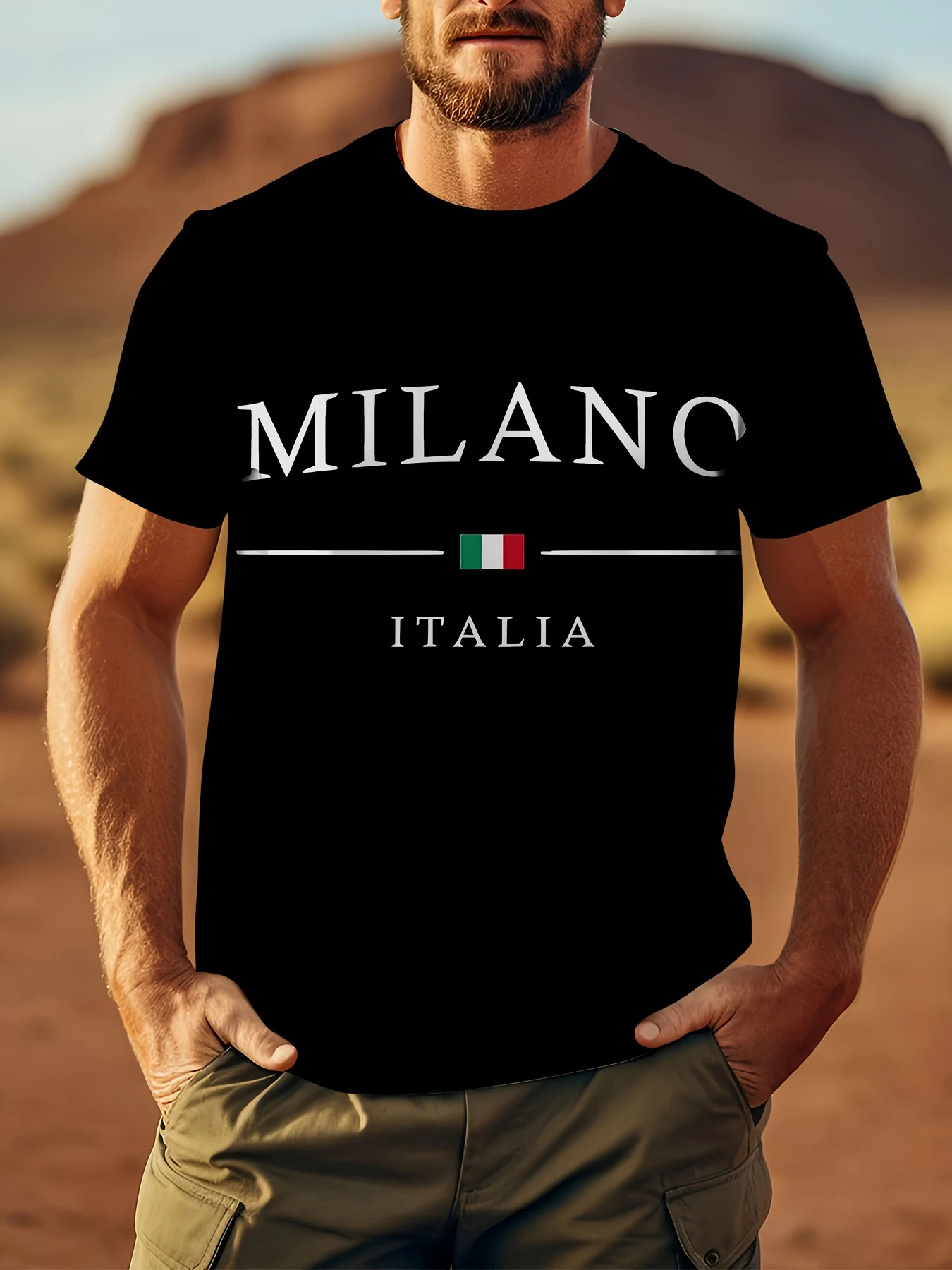 Street Fashion Of Milan - Milan İtalya 3D Baskı Spor Hızlı