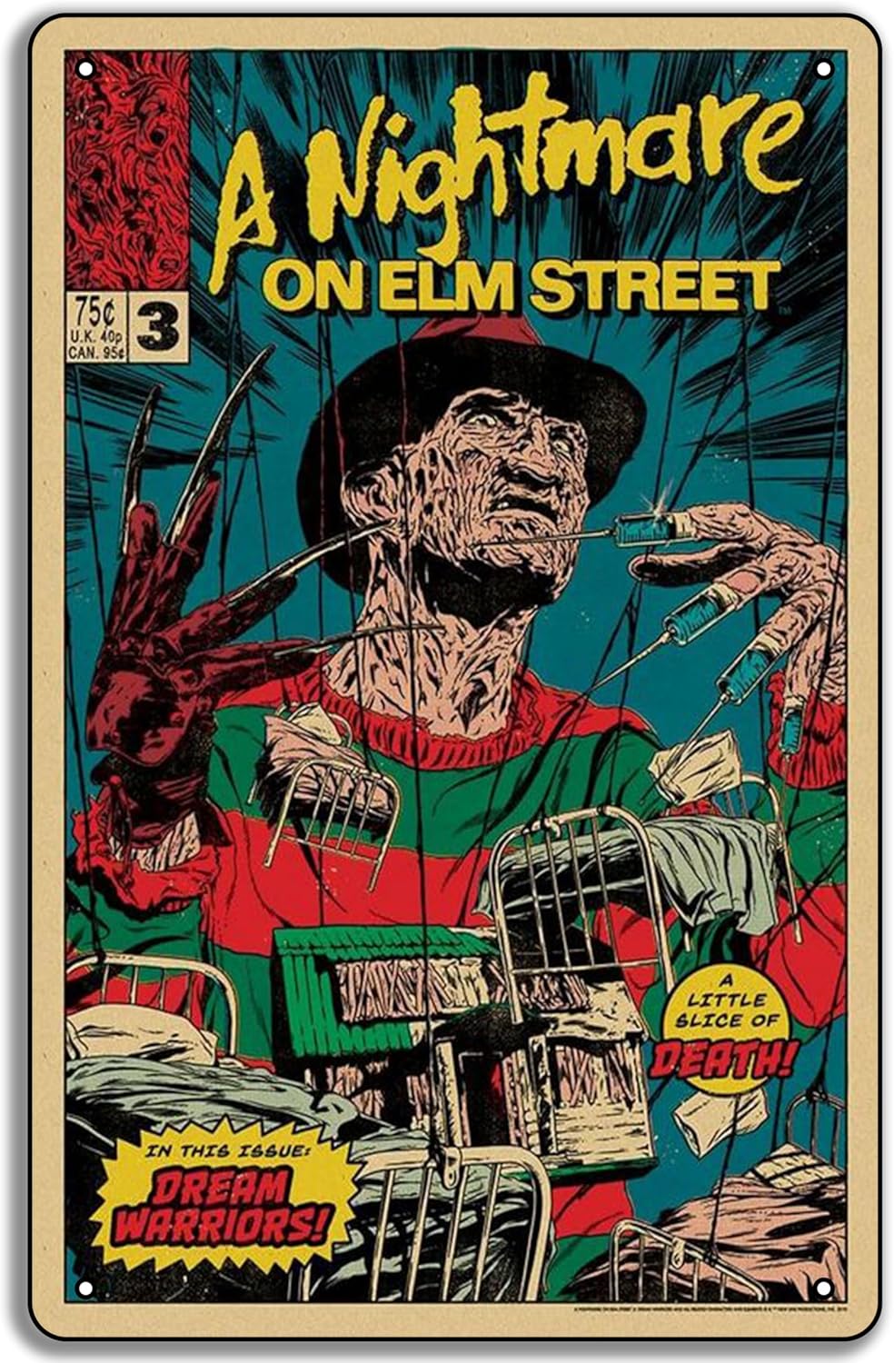 Street Fashion Blog - Elm Sokağında Bir Kabus Posteri Metal