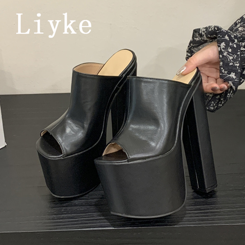 Fashion Street Night - Liyke Podyum Modası 18CM Ekstrem Yüksek