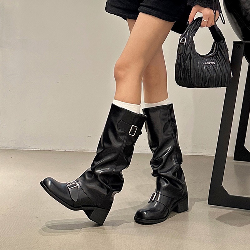 Street Fashion Winter 2025 - 2025 Kadın Botları Diz Boyu Platform