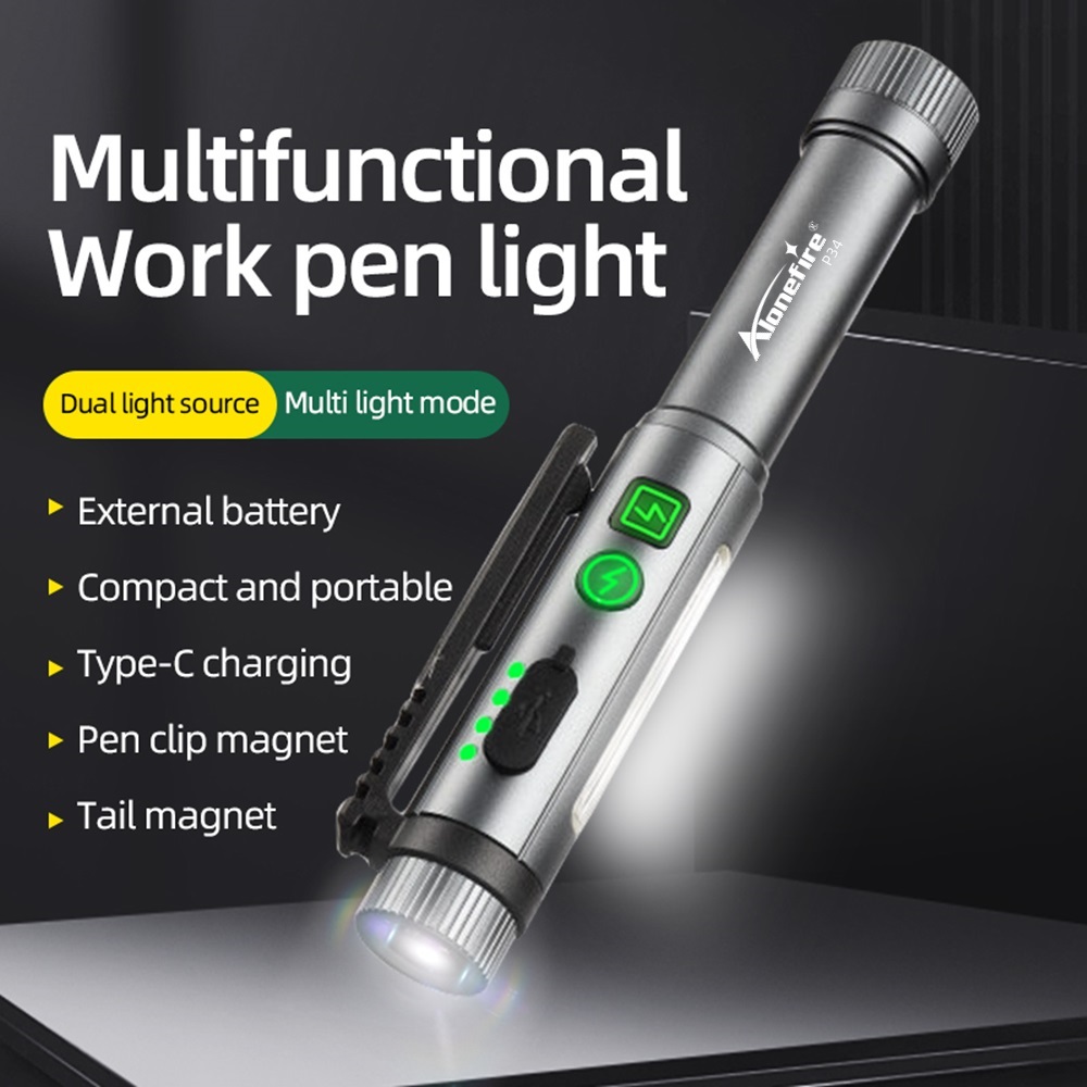 Street Fashion Blog - 2-in-1 COB kalem İş işık LED