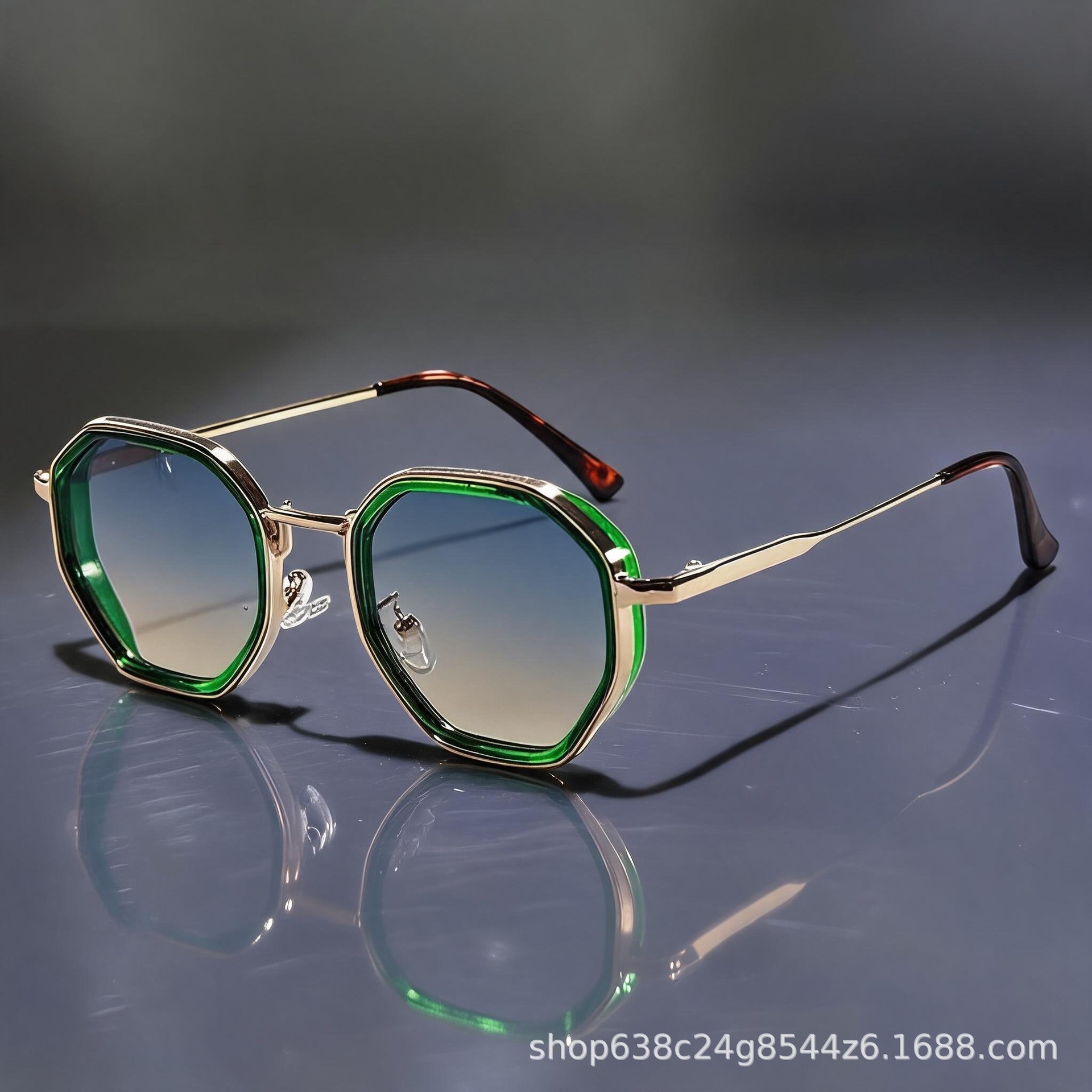 Metal Poligon Retro Güneş Gözl - Street Fashion High End incelemesi ve fiyatı