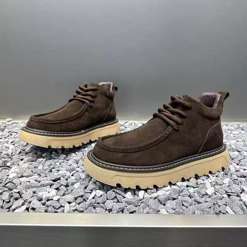 Sonbahar Kış Erkek Platform Bo - Street Fashion Winter 2025 incelemesi ve fiyatı