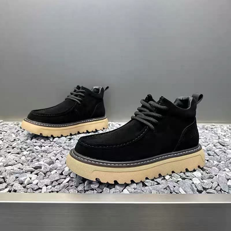 Sonbahar Kış Erkek Platform Bo - Street Fashion Winter 2025 incelemesi ve fiyatı