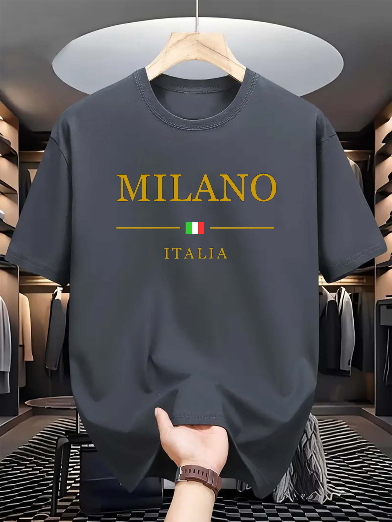 Erkek yazlık 3 boyutlu baskılı - Street Fashion Of Milan incelemesi ve fiyatı