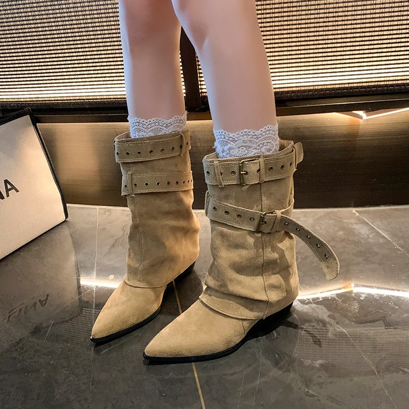 2025 Sivri Burunlu Kadın Kışlı - Street Fashion Winter 2025 incelemesi ve fiyatı