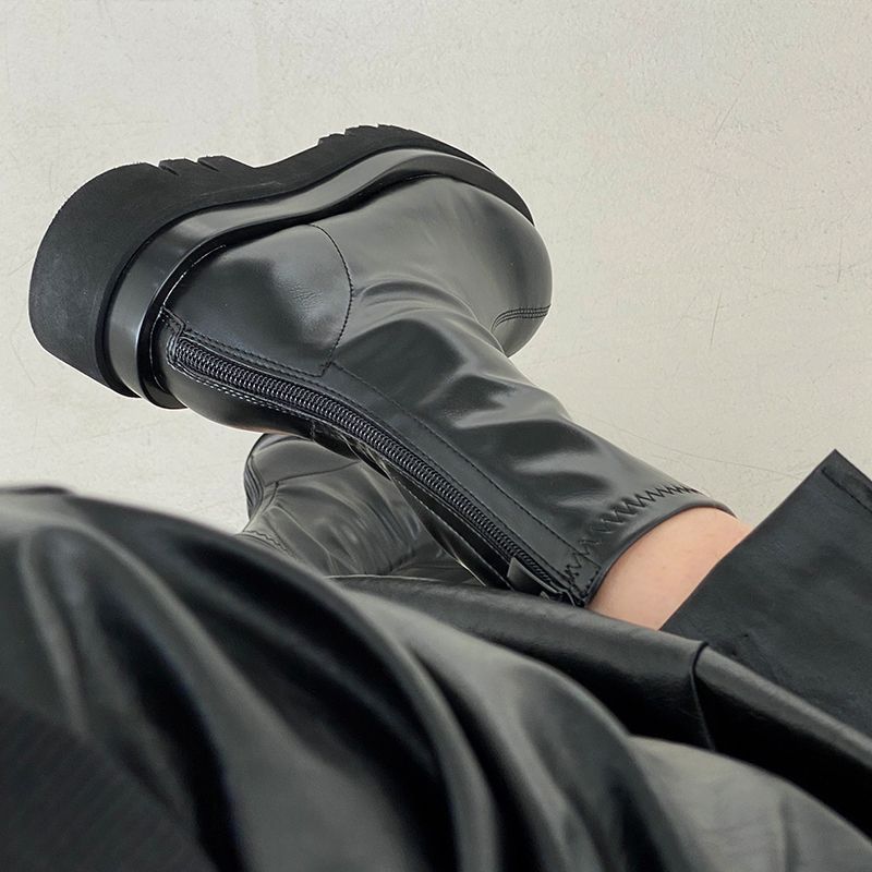 Tıknaz Topuk Kadın Elastik Kıs - Street Fashion Winter 2025 incelemesi ve fiyatı
