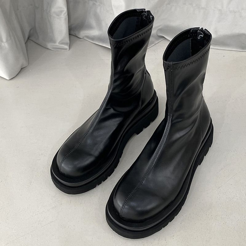 Tıknaz Topuk Kadın Elastik Kıs - Street Fashion Winter 2025 incelemesi ve fiyatı
