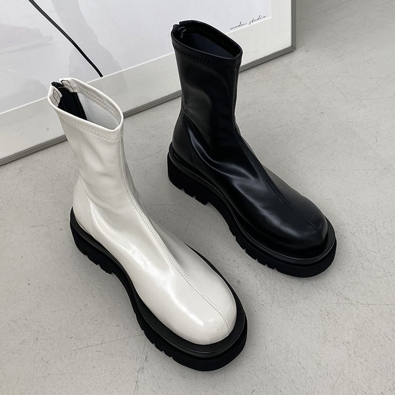 Tıknaz Topuk Kadın Elastik Kıs - Street Fashion Winter 2025 incelemesi ve fiyatı