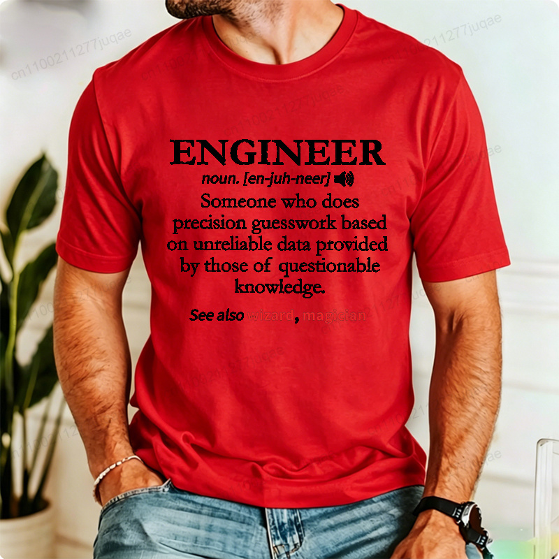 Yaz erkek Retro T-Shirt Mühend - Street Fashion Definition incelemesi ve fiyatı