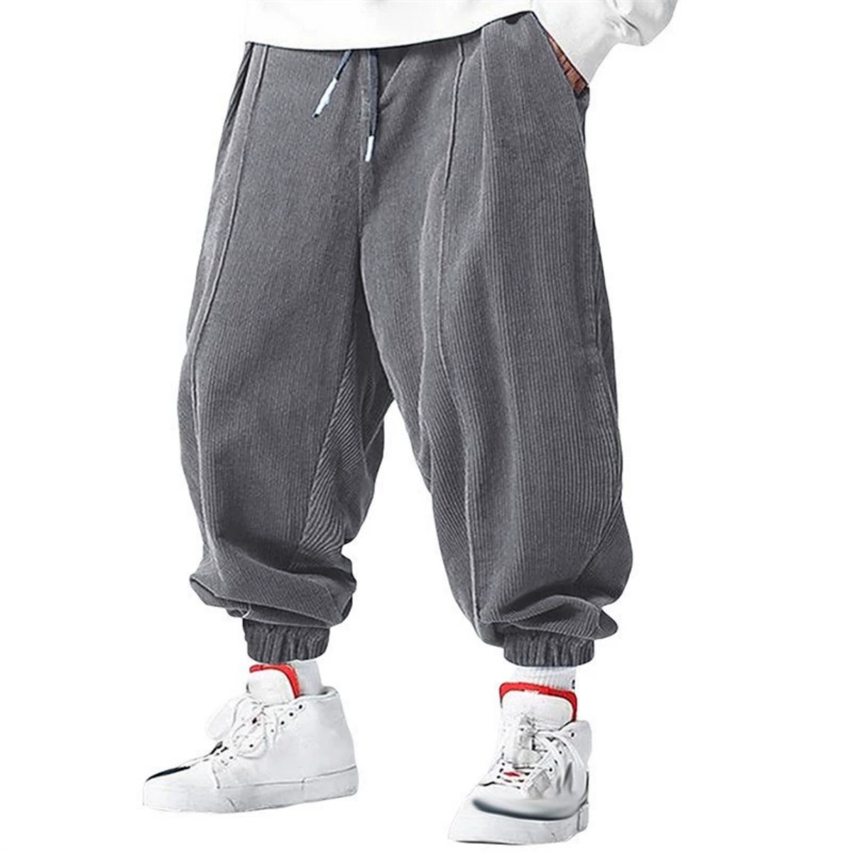 Erkek Yeni Günlük Pantolonlar- - Street Fashion High End incelemesi ve fiyatı