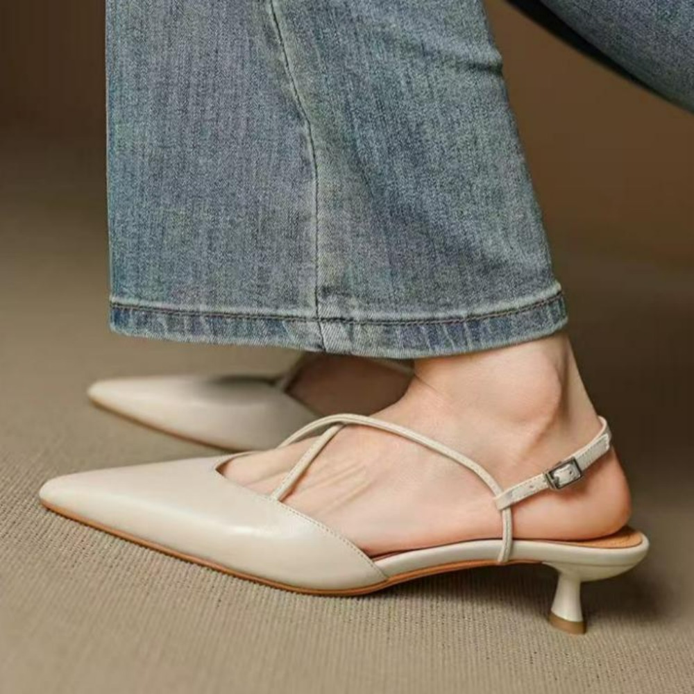 2026 Yeni Stil Sivri Burun Alç - French Street Fashion incelemesi ve fiyatı